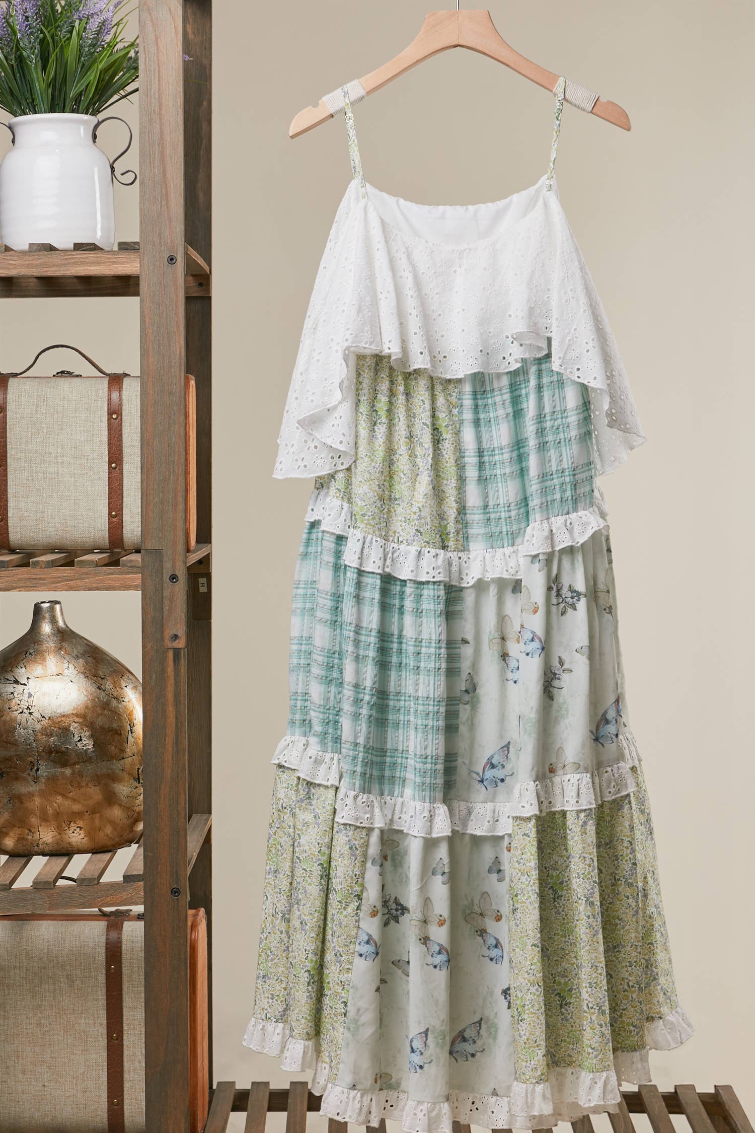 Wildflower Patchwork Maxi