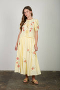 Buttercup Bloom Embroidered Set