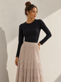 The black essential layering top