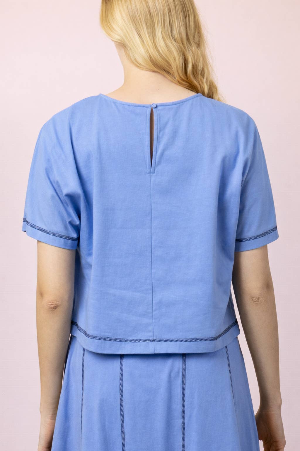 NT12673-Stitch Detail Casual Knit Top: TOBACCO / S-M-L/2-2-2