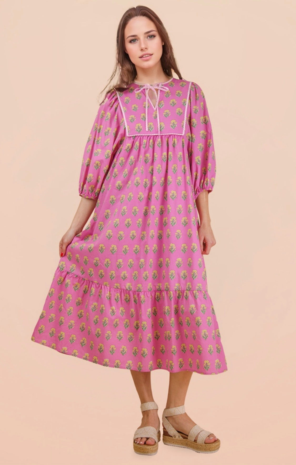 Garden Party Midi Dress