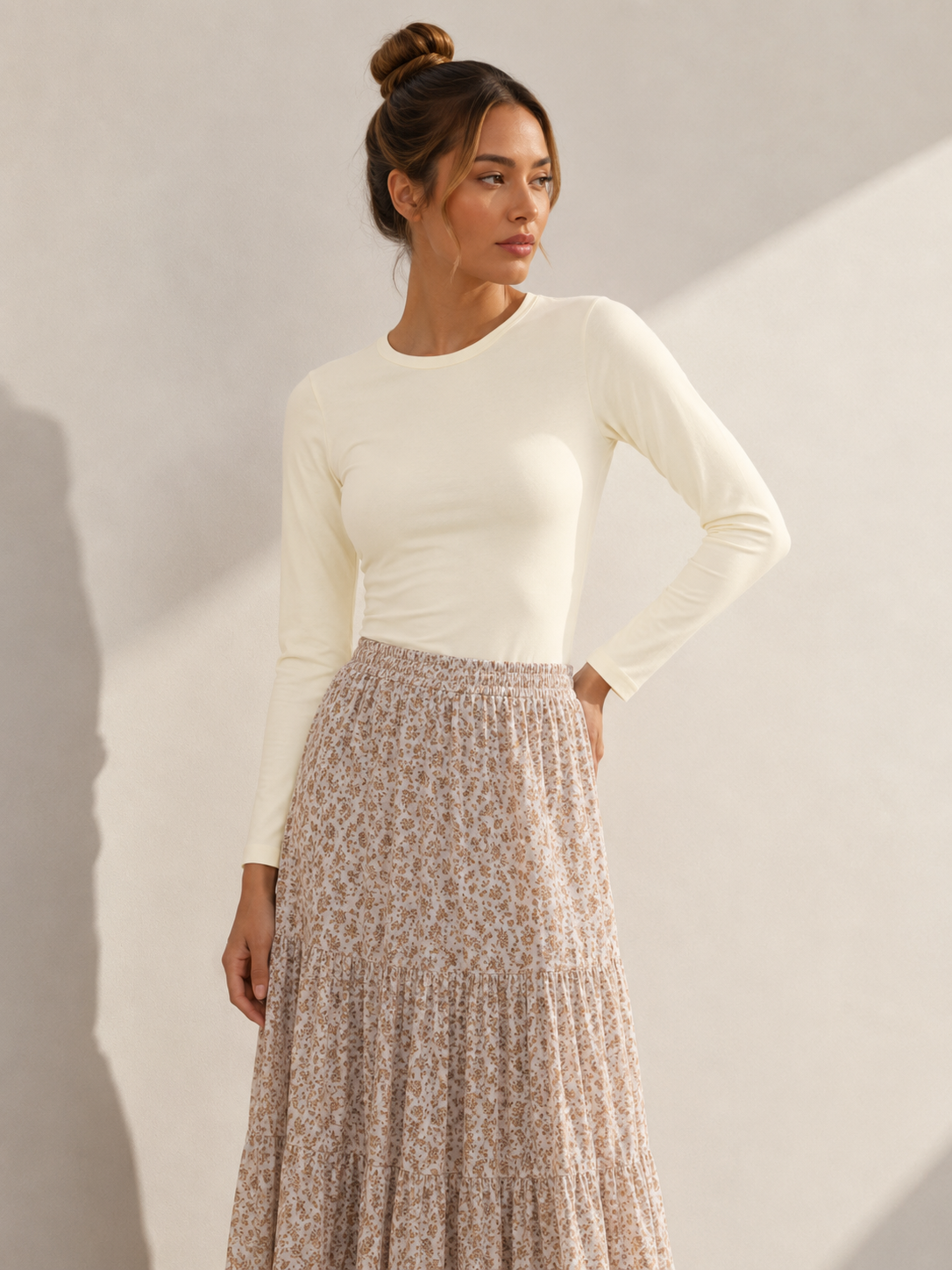 The ivory essential layering top