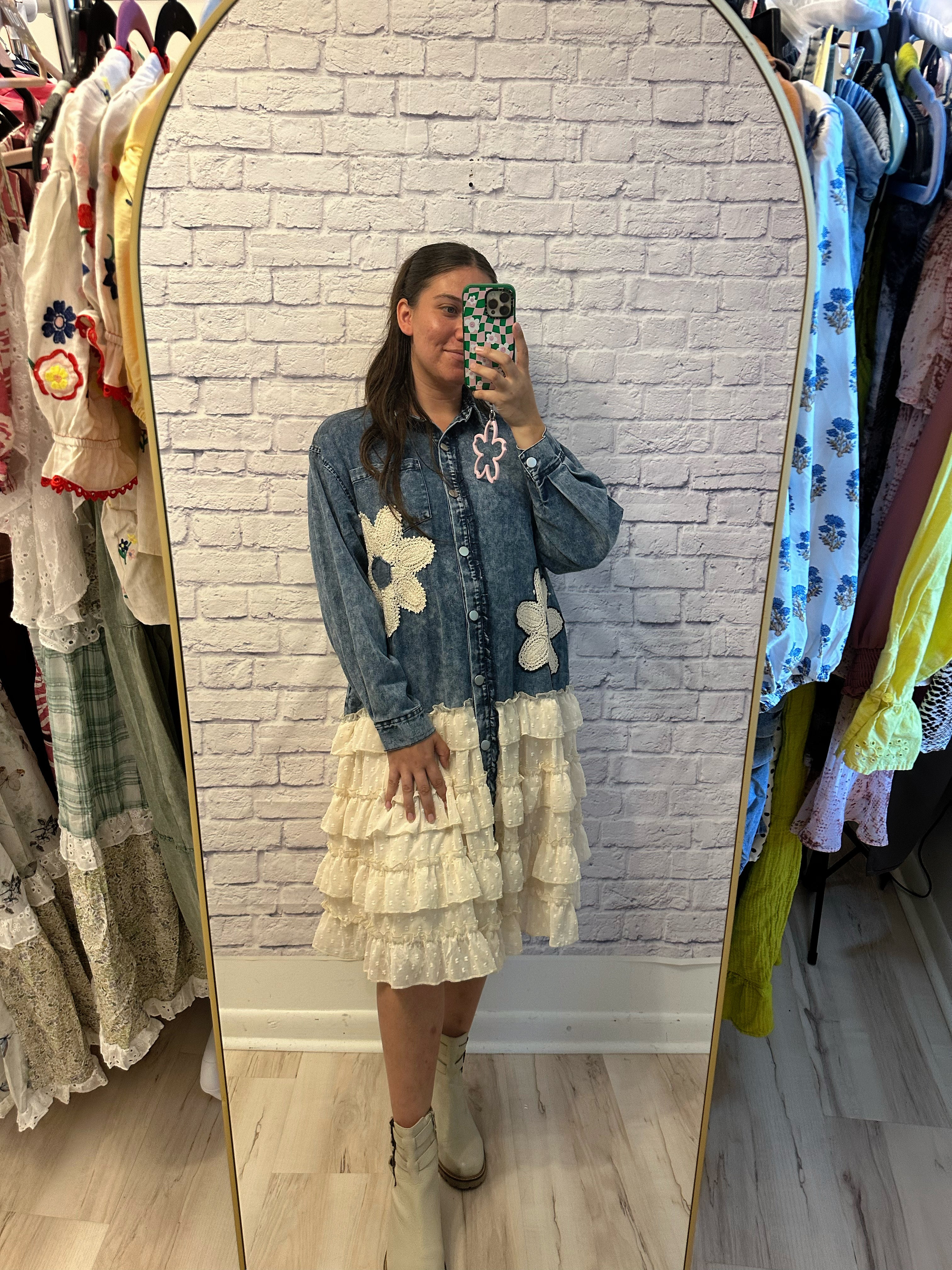 Daisy Dreams Denim Dress