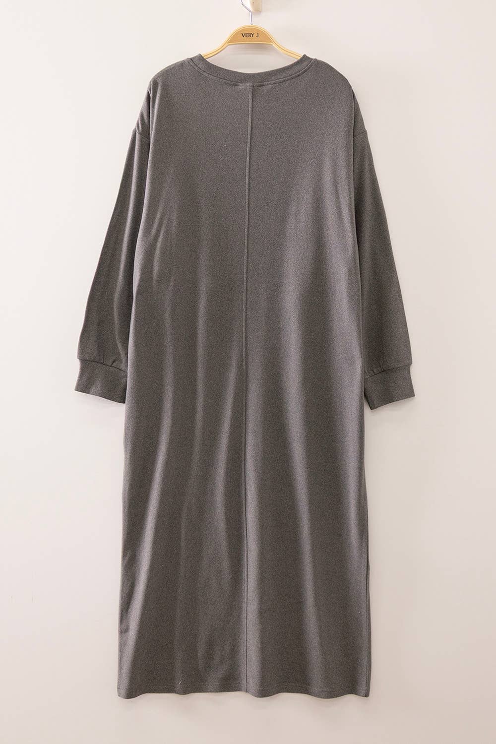 Relaxed Oversized Dress CHARCOAL