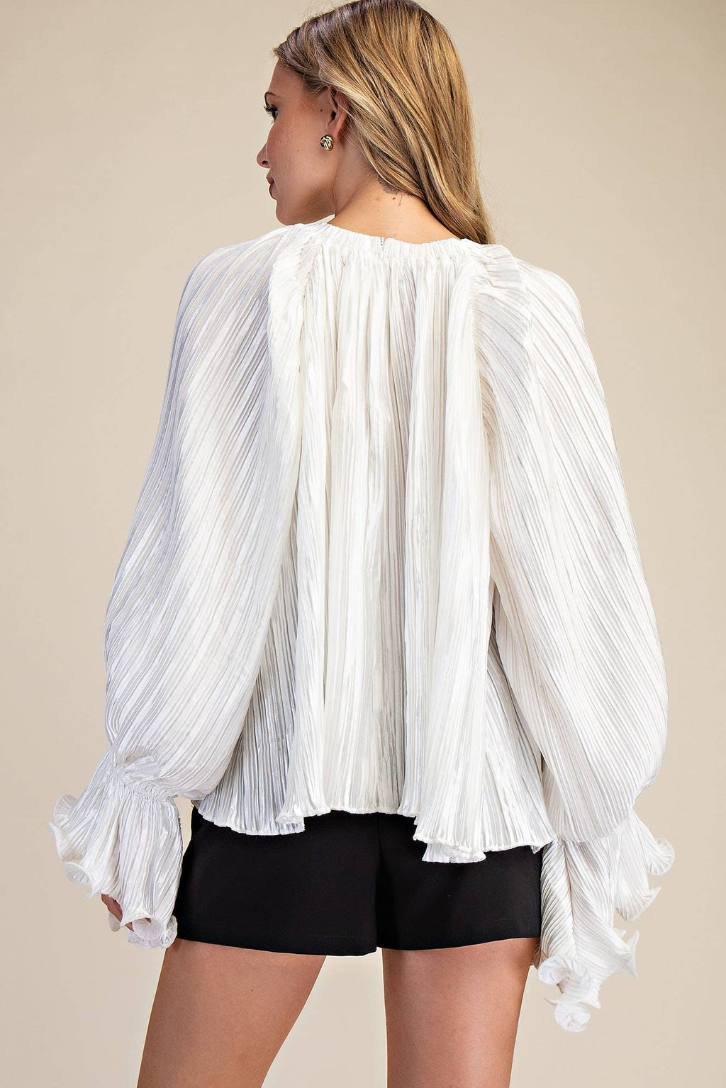 Ivory Elegance Blouse