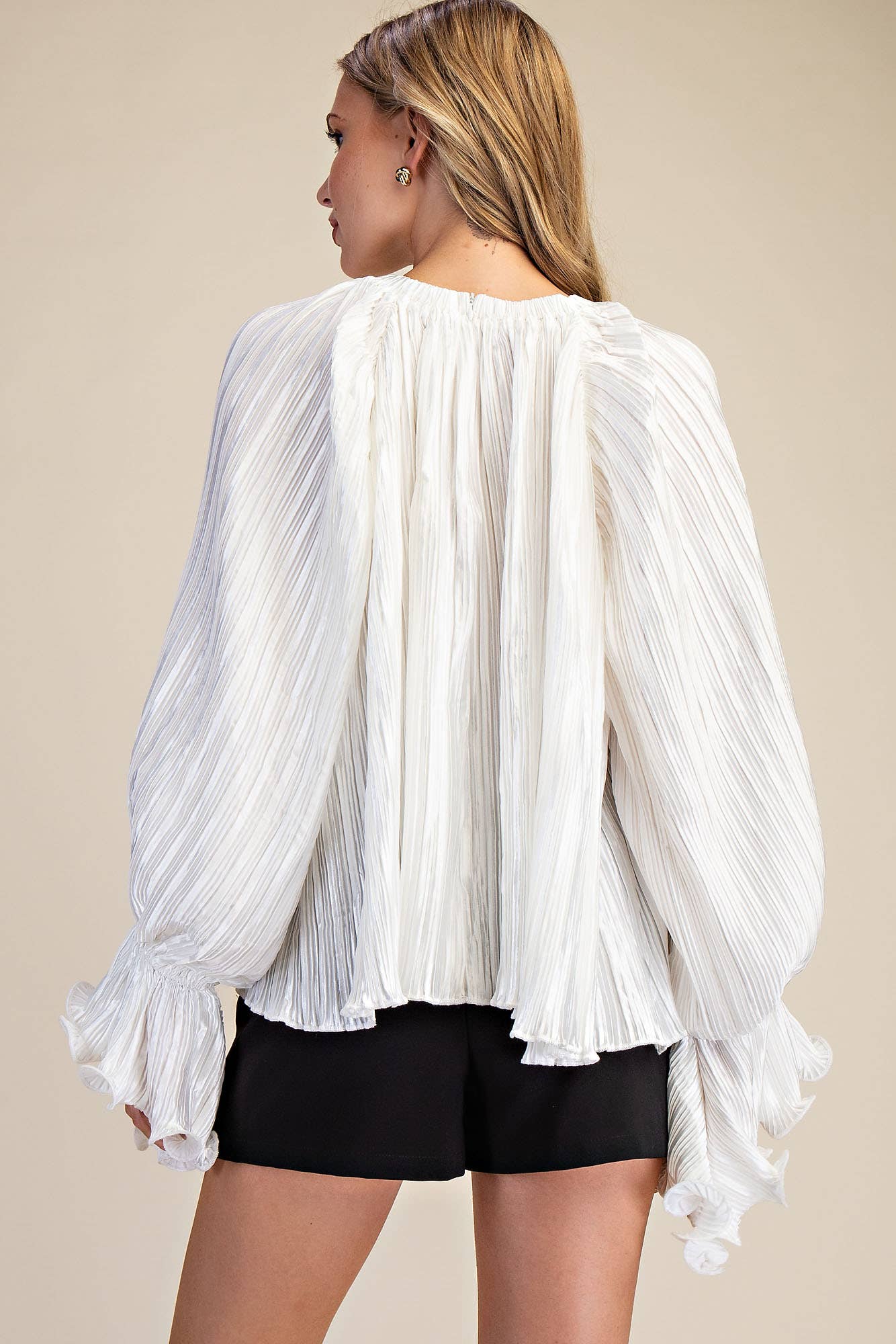 Ivory Elegance Blouse
