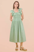 Sage & Stripe Dress