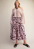 Pink Polka Dot Skirt