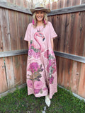 PRE ORDER Pink Flamingo T-shirt Dress (ETA 8/8)