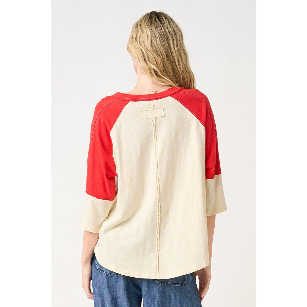 USA Star Patchwork Top