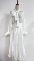 Elegant Coordinated Outfit White