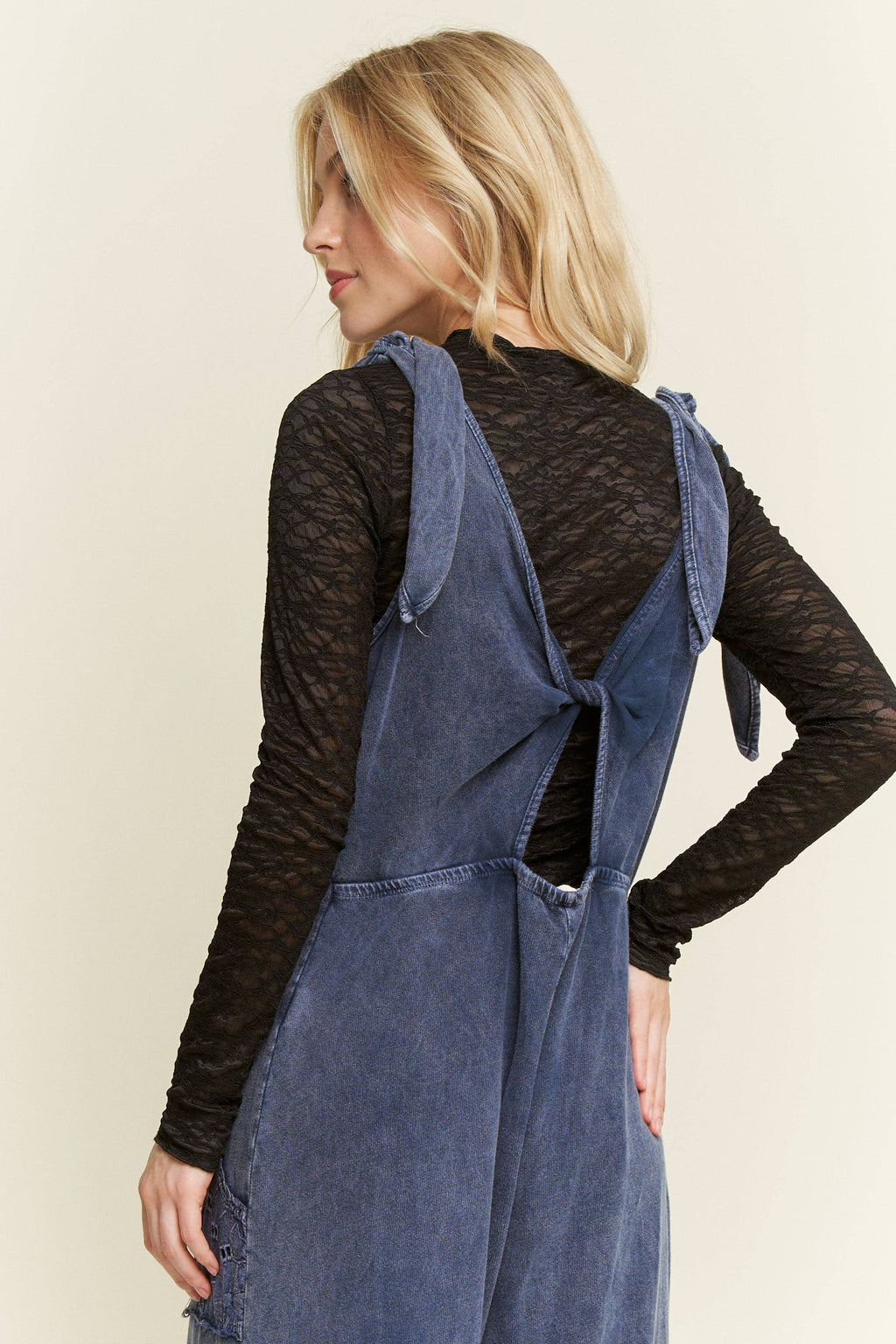 Mesh Floral Lace Layering top HT6578P1 : Taupe / S-M-L / 2-2-2