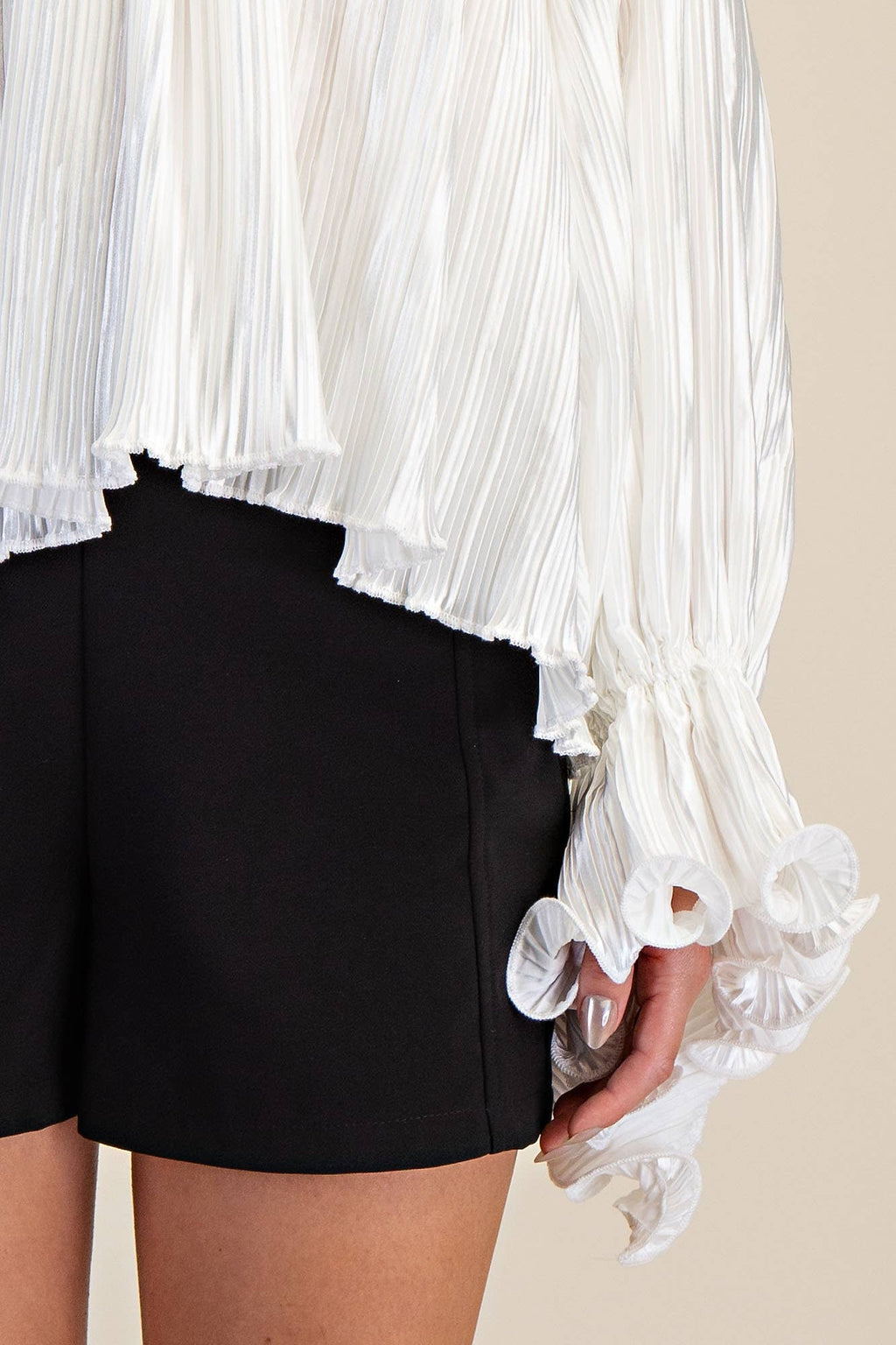 Ivory Elegance Blouse