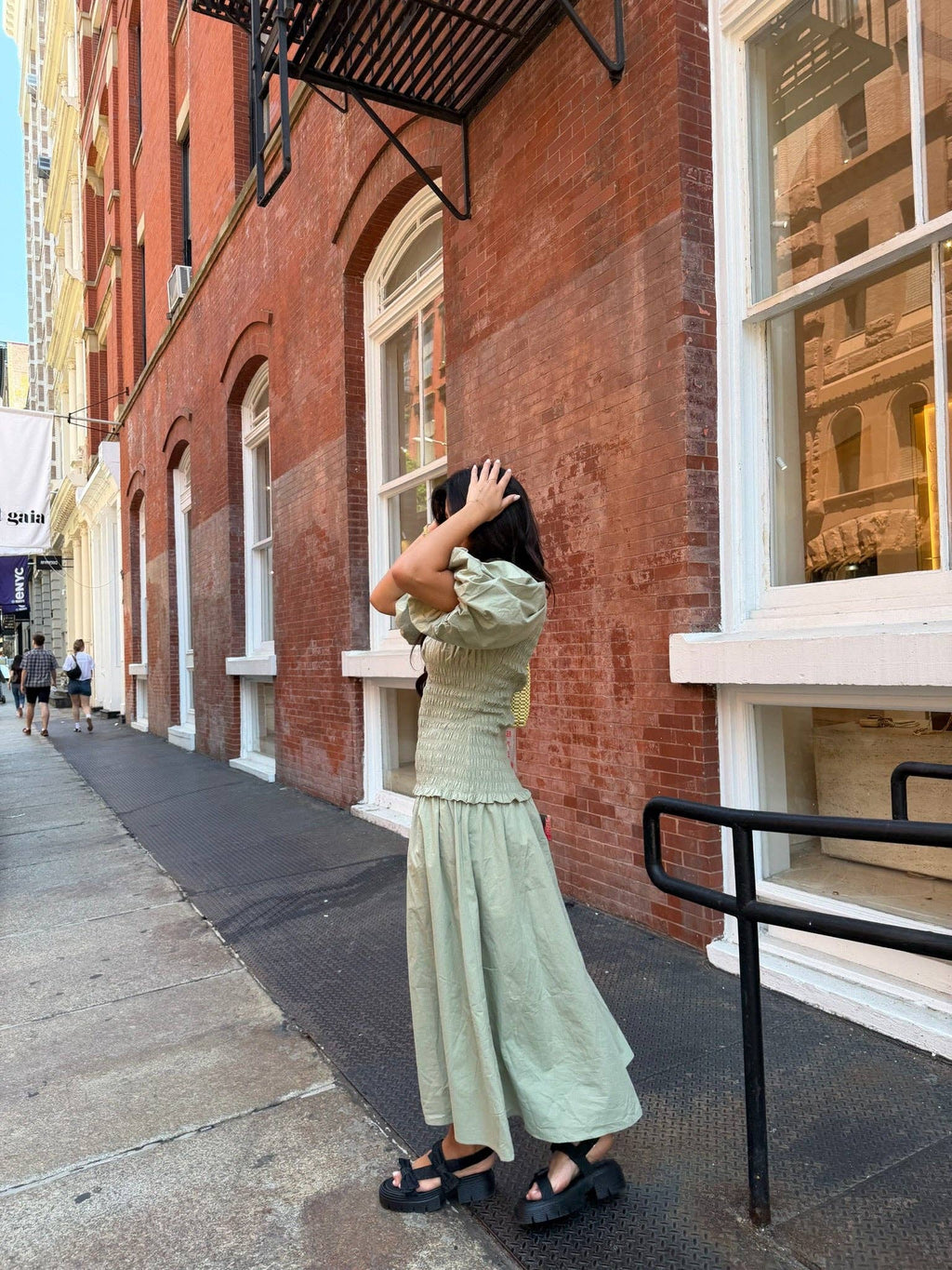 PRE ORDER Estella Dress Soft Matcha Color (ETA 8/5)