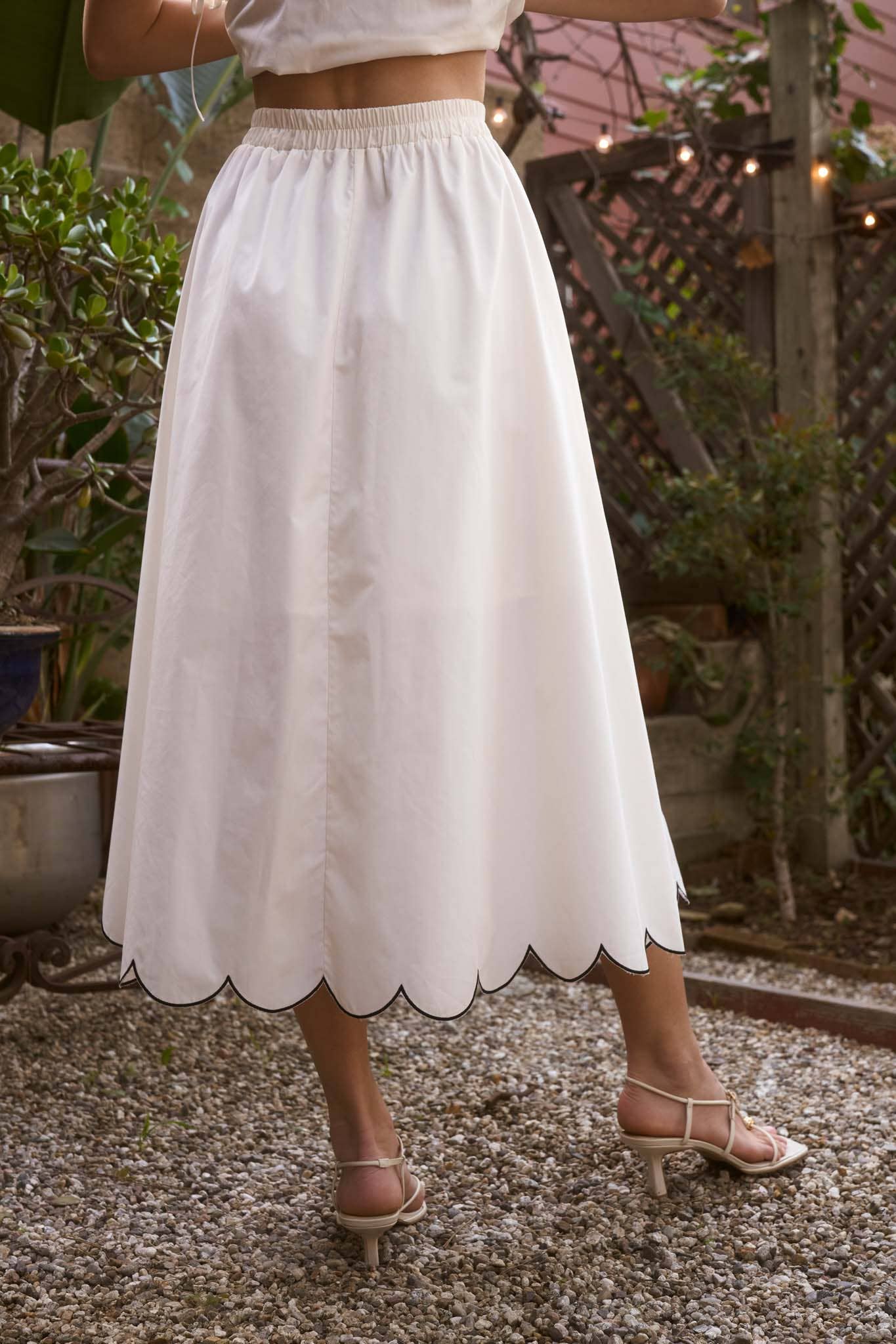 The Charlotte Embroidered Two-Piece Set